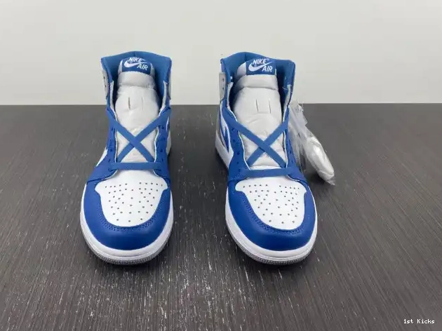 1st Kicks Shoes OG 1 True Jordan DZ5485-410 High Air Blue 0613